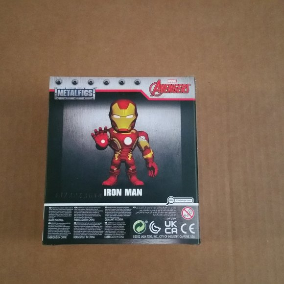 Iron Man Jada Marvel 4-Inch Metals Die-Cast Metal Figure - Picture 3 of 6
